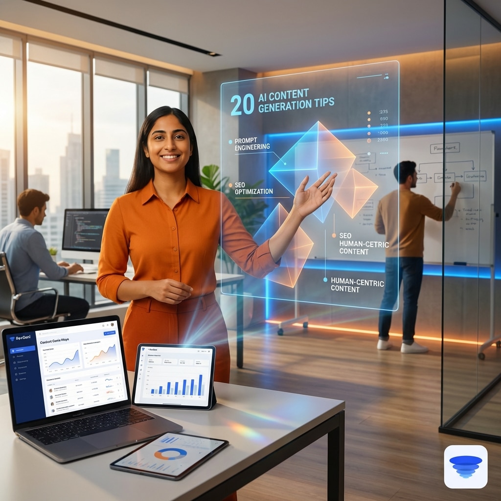 20 AI Content Generation Tips to Boost Your Writing Efficiency